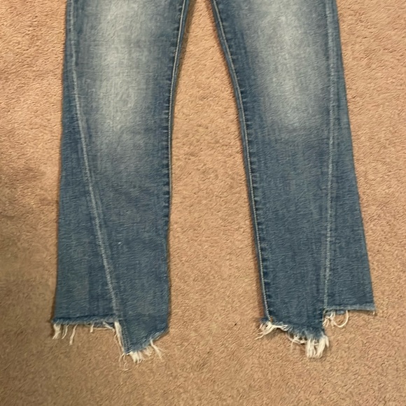 7 For All Mankind Womens Edie Jean with Frayed Hem - Picture 8 of 11